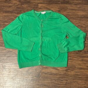 Lilly Pulitzer Vibrant Green Cardigan